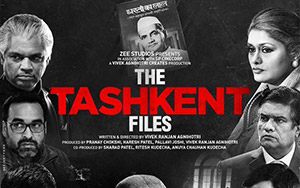 The Tashkent Files featuring the lead cast and charterers